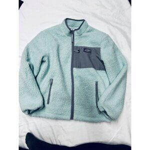 NWT Eddie Bauer Girls' Sherpa Full-Zip Jacket – Size L